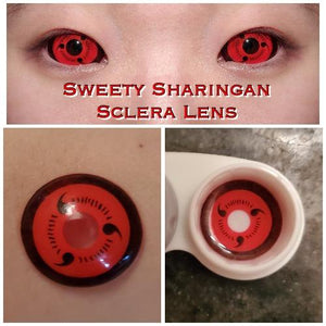 Sweety Sharingan Sclera Contacts (1 lens/pack)-Sclera Contacts-UNIQSO