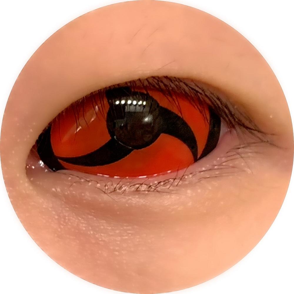 Sweety Sclera Contacts Itachi Mangekyou Sharingan (1 lens/pack)-Sclera Contacts-UNIQSO