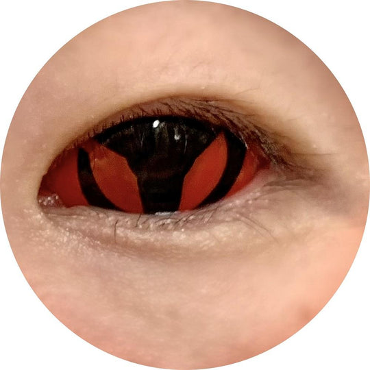 Sweety Sclera Contacts Kakashi / Obito Mangekyou Sharingan (1 lens/pack)