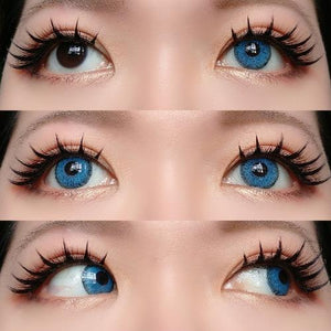 Sweety Infinity Blue-Colored Contacts-UNIQSO