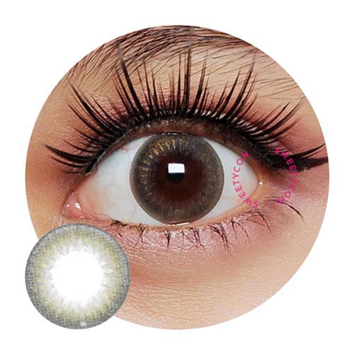Sweety Glitter Grey (1 lens/pack)-Colored Contacts-UNIQSO