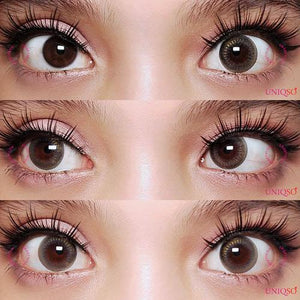 Sweety Glitter Grey-Colored Contacts-UNIQSO