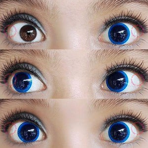 Sweety Crazy Blue Mesh / Blue Screen-Crazy Contacts-UNIQSO