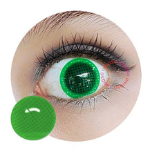 Load image into Gallery viewer, Sweety Crazy Green Mesh / Green Screen (1 lens/pack)-Crazy Contacts-UNIQSO
