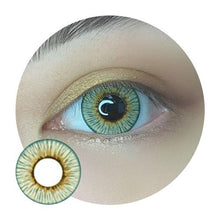 Load image into Gallery viewer, Sweety Angeles Green-Colored Contacts-UNIQSO
