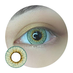 Sweety Angeles Green-Colored Contacts-UNIQSO