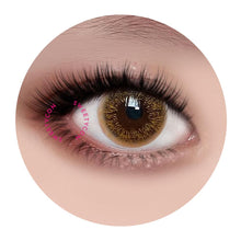 Load image into Gallery viewer, Sweety Shine Smile Brown (1 lens/pack)-Colored Contacts-UNIQSO
