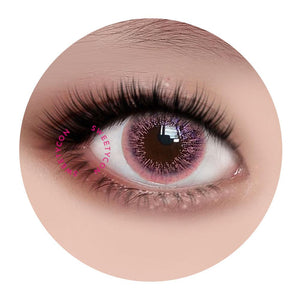Sweety Shine Smile Pink-Colored Contacts-UNIQSO