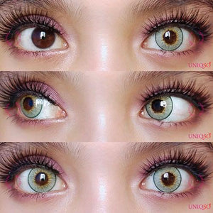 Sweety Angeles Green-Colored Contacts-UNIQSO