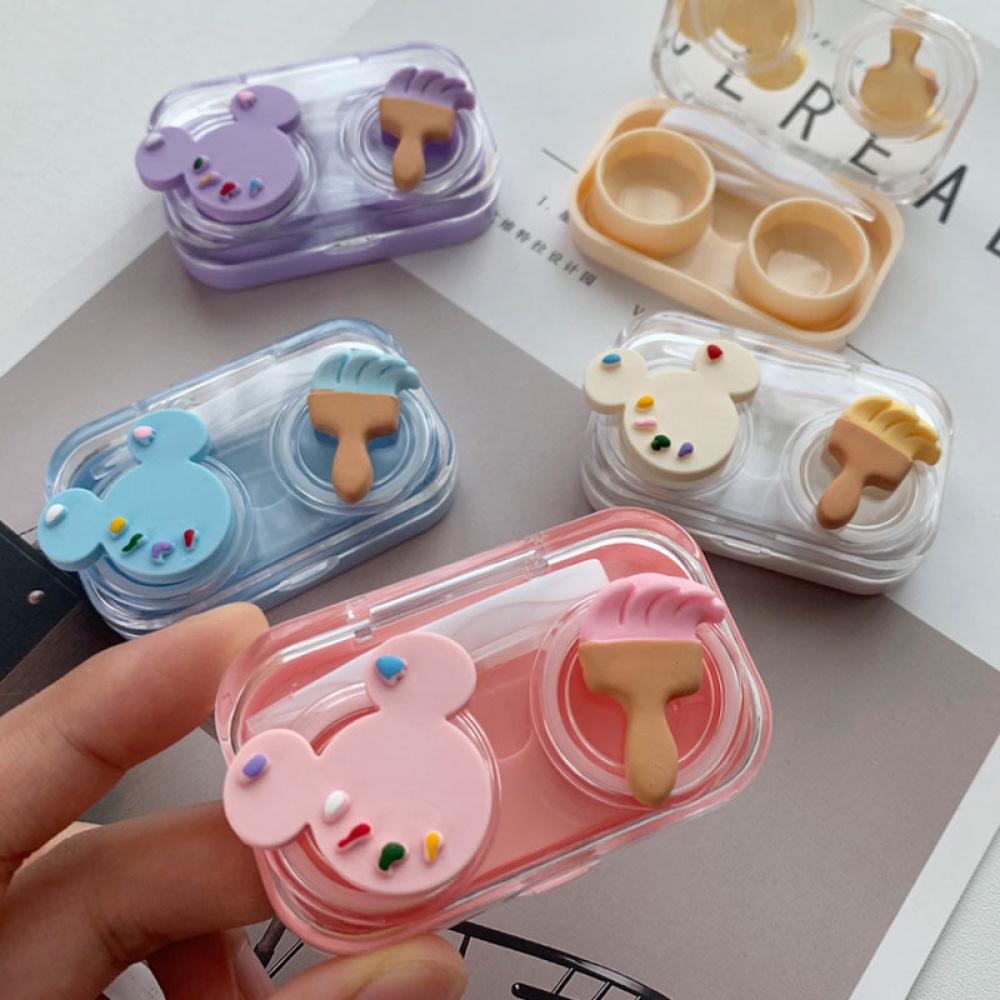 Mouse & Brush Leak Proof Lens Case-Lens Case-SweetyCon