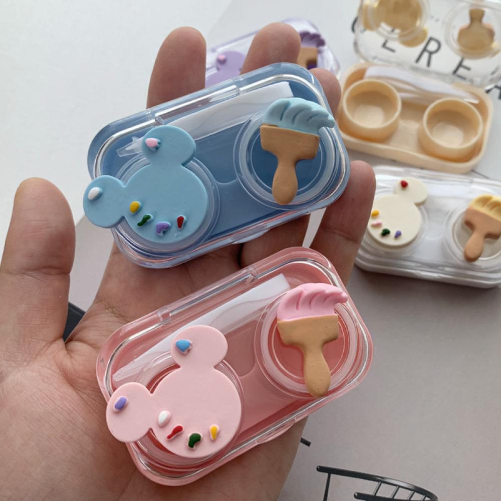 Mouse & Brush Leak Proof Lens Case-Lens Case-SweetyCon