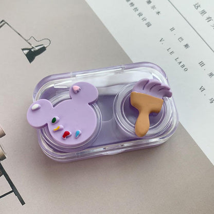Mouse & Brush Leak Proof Lens Case-Lens Case-SweetyCon