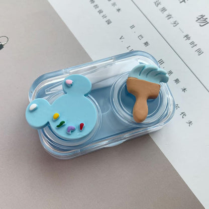 Mouse & Brush Leak Proof Lens Case-Lens Case-SweetyCon