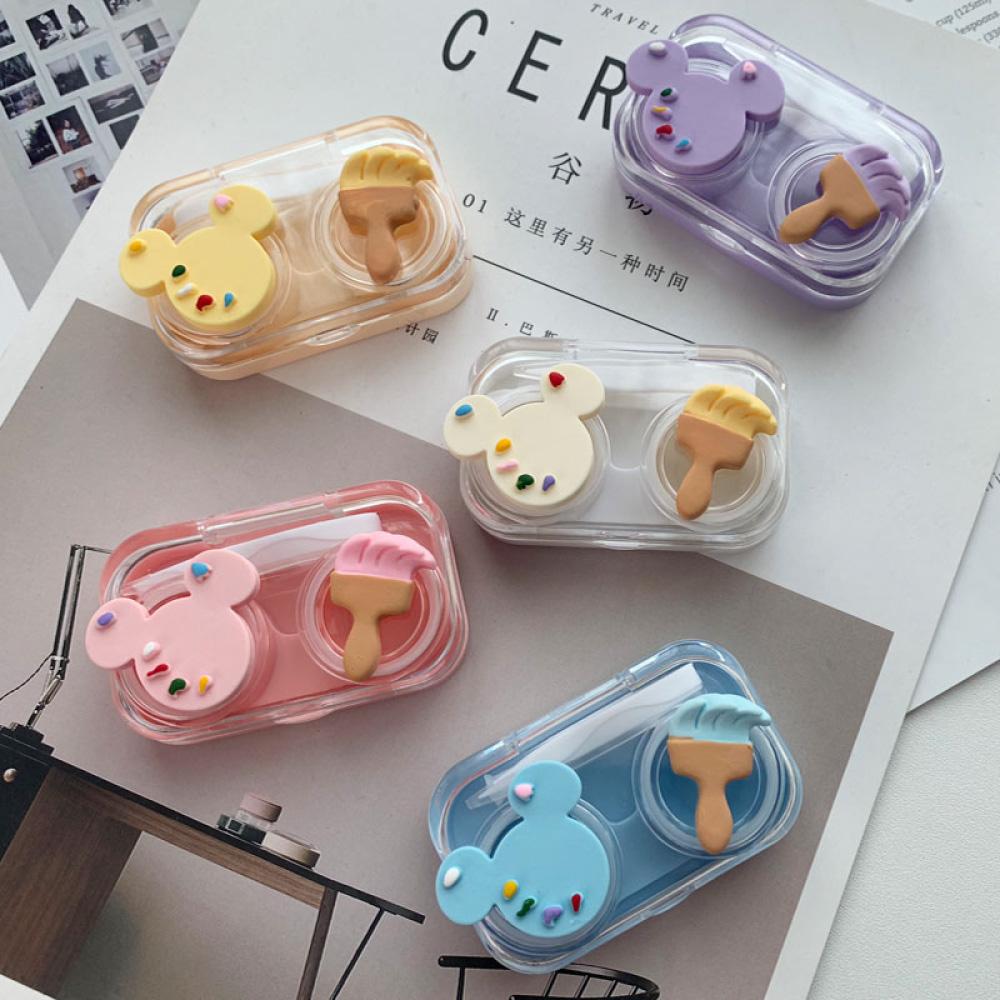 Mouse & Brush Leak Proof Lens Case-Lens Case-SweetyCon