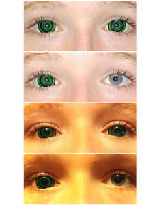Sweety Mini Sclera Lens Green Goblin (1 lens/pack)-Mini Sclera Contacts-UNIQSO