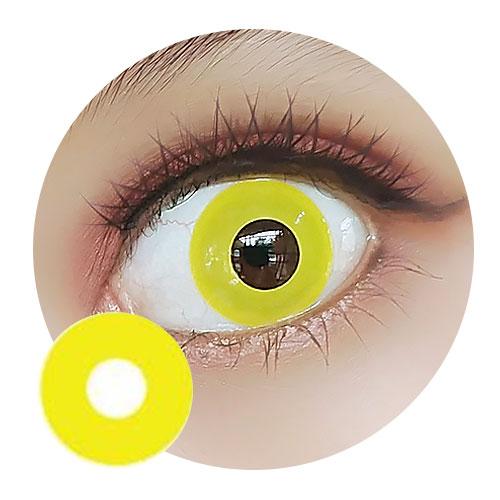 Sweety Crazy Solid Yellow-Crazy Contacts-UNIQSO