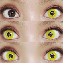 Load image into Gallery viewer, Sweety Crazy Solid Yellow-Crazy Contacts-UNIQSO

