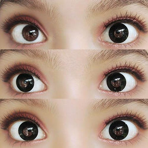 Sweety Crazy Solid Black-Crazy Contacts-UNIQSO
