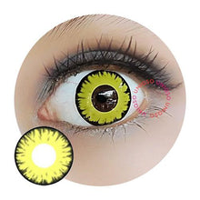 Load image into Gallery viewer, Sweety crazy Vampire Yellow-Crazy Contacts-UNIQSO
