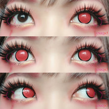 Load image into Gallery viewer, Sweety Crazy Red Mesh/Screen with Black Rim (1 lens/pack)-Crazy Contacts-UNIQSO
