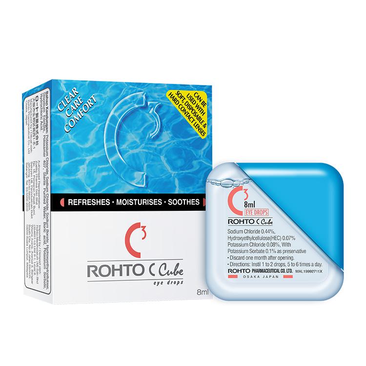 Rohto C Cube Eye Drop-Eye drops-SweetyCon