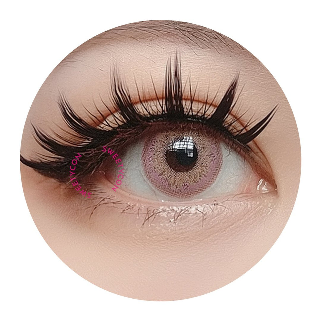 Sweety Sugar Pink (1 lens/pack)-Colored Contacts-UNIQSO