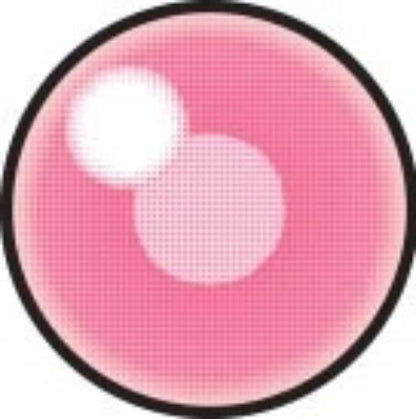 Sweety Anime Cloud Rim Pink (1 lens/pack)-Colored Contacts-UNIQSO