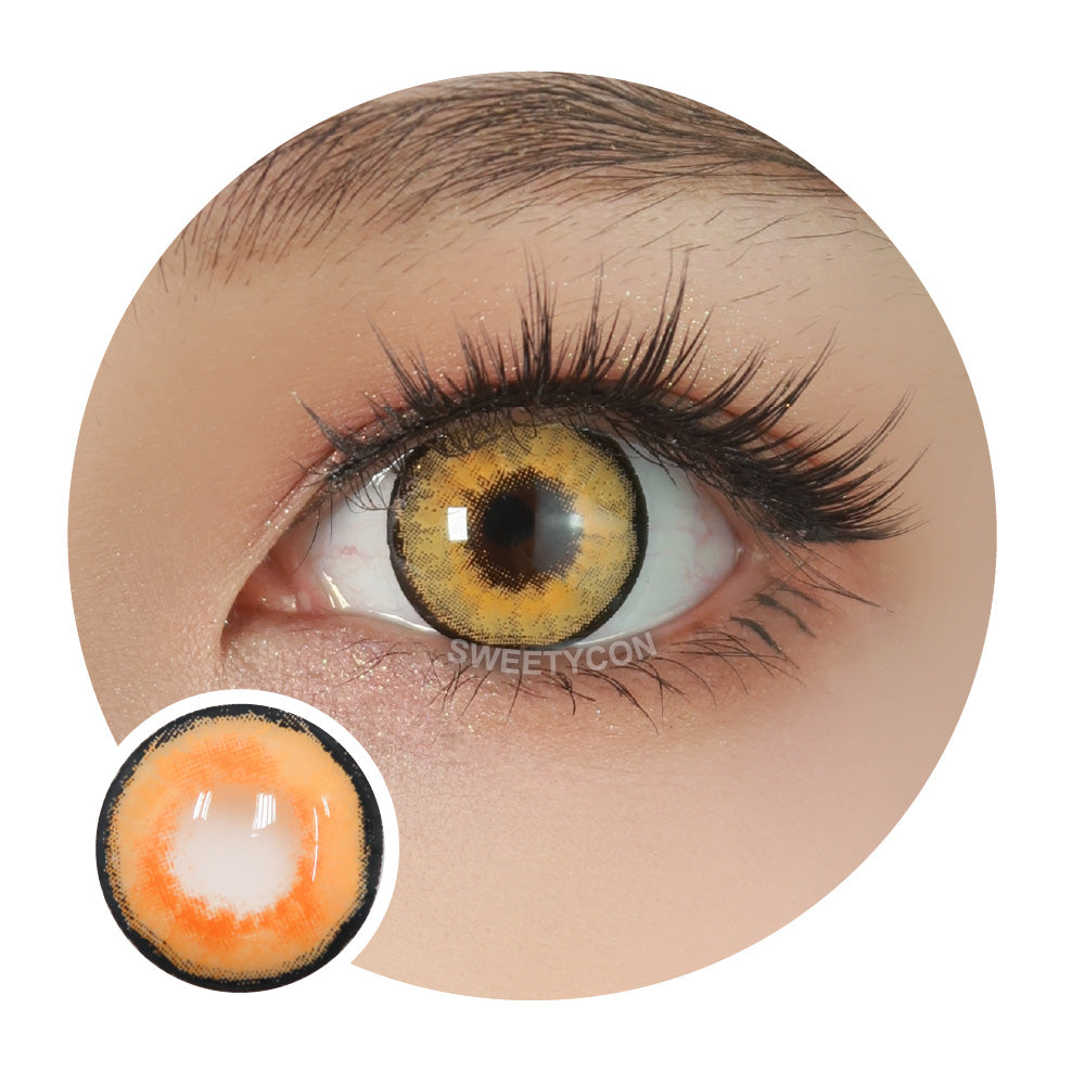 Sweety Aquaman Yellow (1 lens/pack)-Colored Contacts-SweetyCon