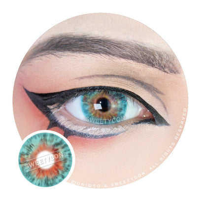 Sweety Barbie Eye Blue (1 lens/pack)-Colored Contacts-SweetyCon