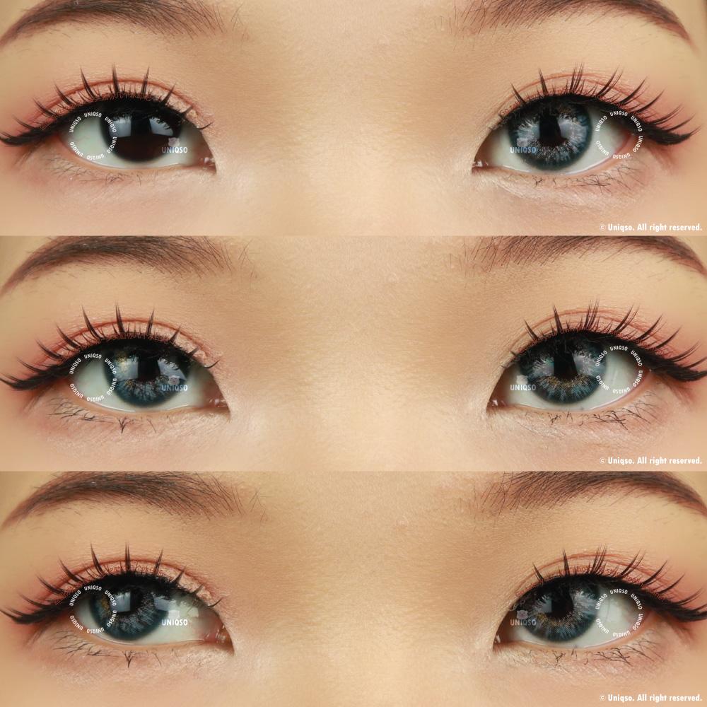 Sweety Blue Whale (1 lens/pack)-Colored Contacts-UNIQSO
