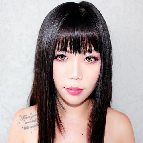 Sweety Candy Yellow (1 lens/pack)-Colored Contacts-SweetyCon