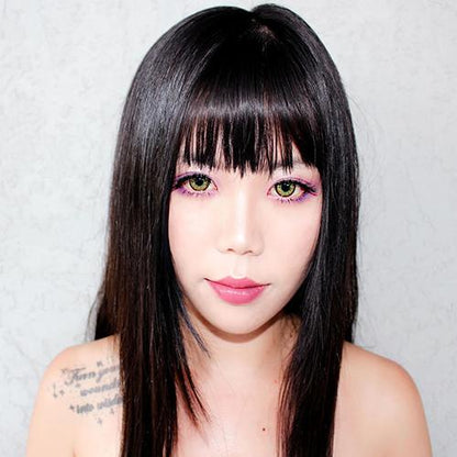 Sweety Candy Yellow (1 lens/pack)-Colored Contacts-SweetyCon