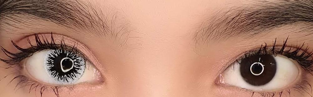 Sweety Crazy Black Parasite (1 lens/pack)-Crazy Contacts-SweetyCon