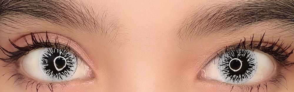 Sweety Crazy Black Parasite (1 lens/pack)-Crazy Contacts-SweetyCon