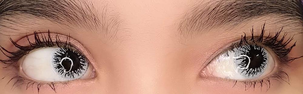 Sweety Crazy Black Parasite (1 lens/pack)-Crazy Contacts-SweetyCon