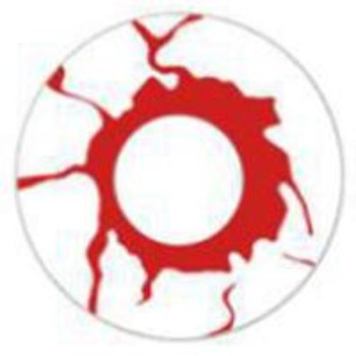 Sweety Crazy Blood Crack (1 lens/pack)-Crazy Contacts-SweetyCon