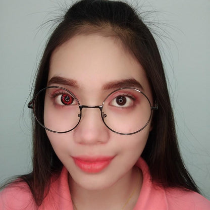 Sweety Crazy Enchanted Black (1 lens/pack)-Crazy Contacts-SweetyCon