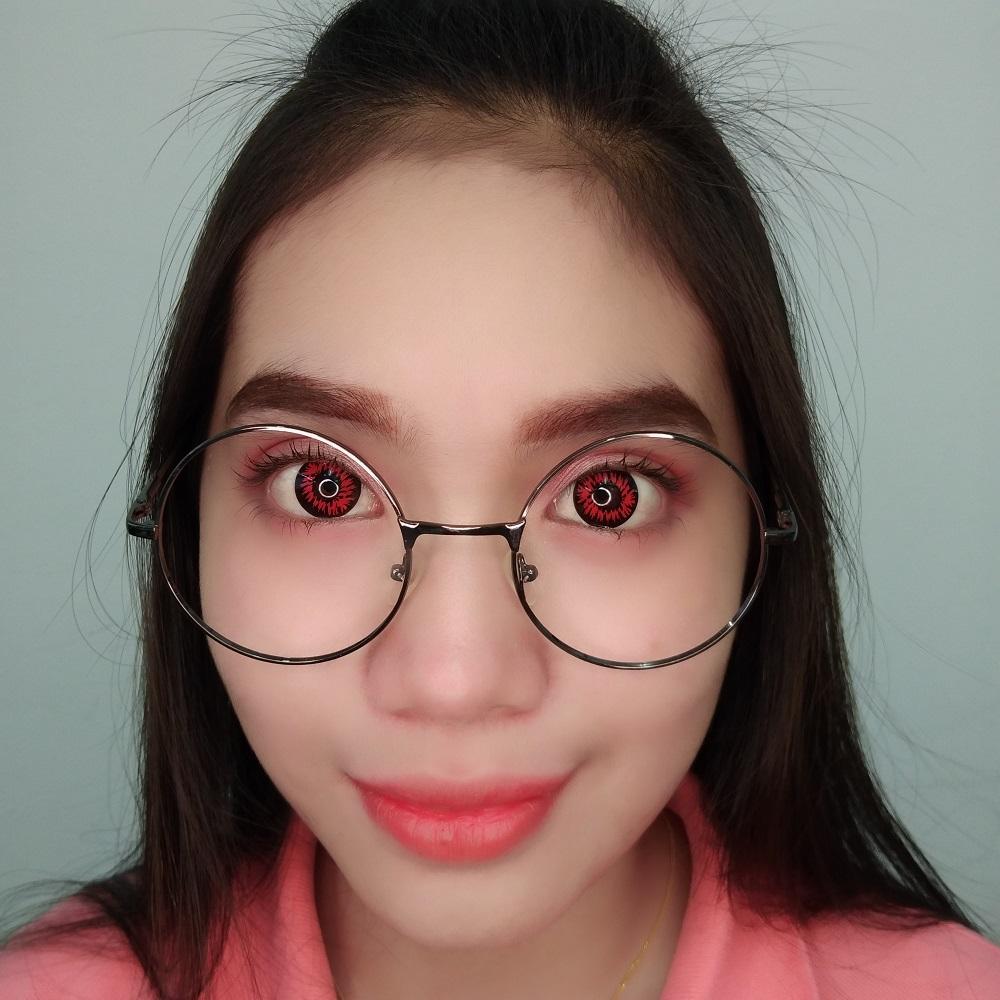 Sweety Crazy Enchanted Black (1 lens/pack)-Crazy Contacts-SweetyCon