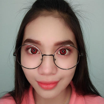 Sweety Crazy Enchanted Black (1 lens/pack)-Crazy Contacts-SweetyCon