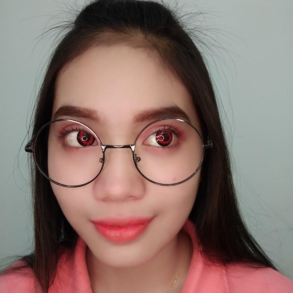 Sweety Crazy Enchanted Black (1 lens/pack)-Crazy Contacts-SweetyCon