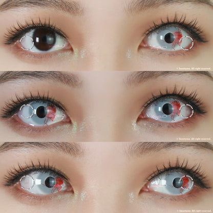Sweety Crazy K-Zombie 2 (1 lens/pack)-Crazy Contacts-SweetyCon