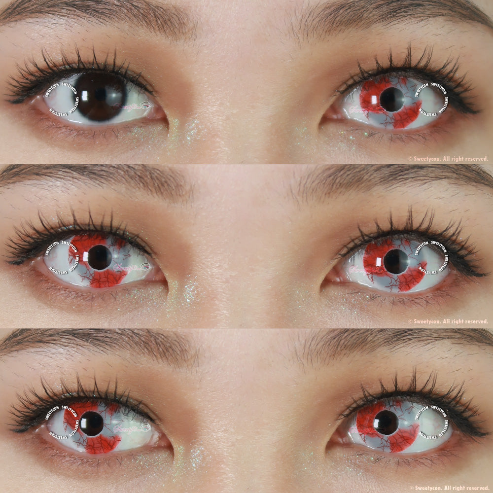 Sweety Crazy K-Zombie 3 (1 lens/pack)-Crazy Contacts-SweetyCon