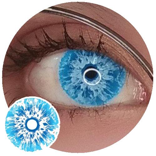 Sweety Crazy Lens - White Walker (UV) (1 lens/pack)