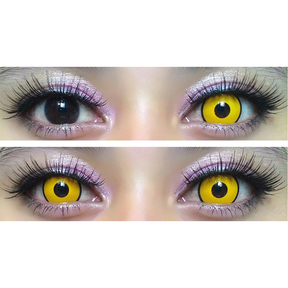 Sweety Crazy Mad Hatter / Yellow Zombie / Manson (1 lens/pack)-Crazy Contacts-SweetyCon