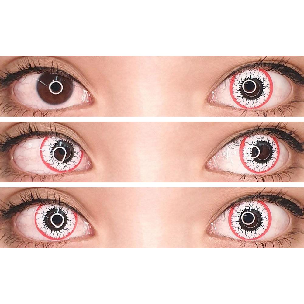 Sweety Crazy Motified Zombie (1 lens/pack)-Crazy Contacts-SweetyCon
