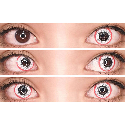 Sweety Crazy Motified Zombie (1 lens/pack)-Crazy Contacts-SweetyCon