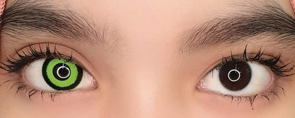 Sweety Crazy Mystic Green (1 lens/pack)-Crazy Contacts-SweetyCon
