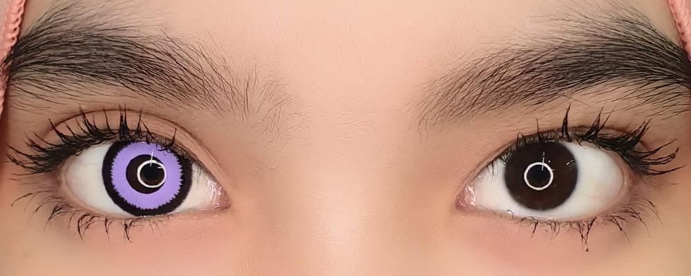 Sweety Crazy Mystic Purple (1 lens/pack)-Crazy Contacts-SweetyCon
