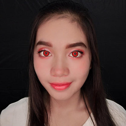 Sweety Crazy Mystic Red (1 lens/pack)-Crazy Contacts-SweetyCon