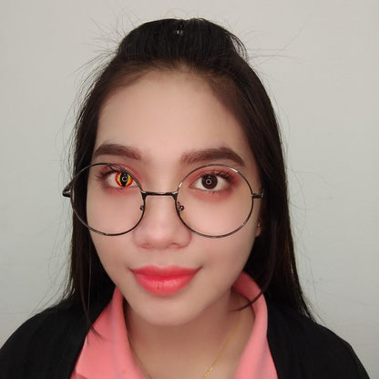 Sweety Crazy Orange Dragon (1 lens/pack)-Crazy Contacts-SweetyCon
